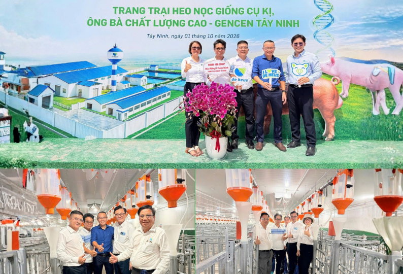 KHÁNH HÂN GROUP & DE HEUS THẮT CHẶT HỢP TÁC TẠI LỄ KHÁNH THÀNH GENCEN TÂY NINH