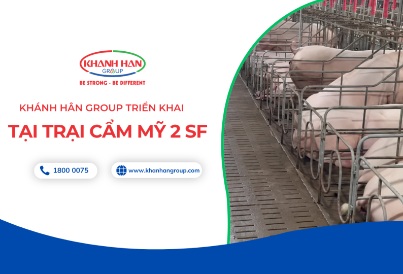 KHÁNH HÂN GROUP TIẾP NHẬN TRẠI CẨM MỸ 02SF - MỞ RỘNG QUY MÔ CHĂN NUÔI HEO NÁI TẠI ĐỒNG NAI